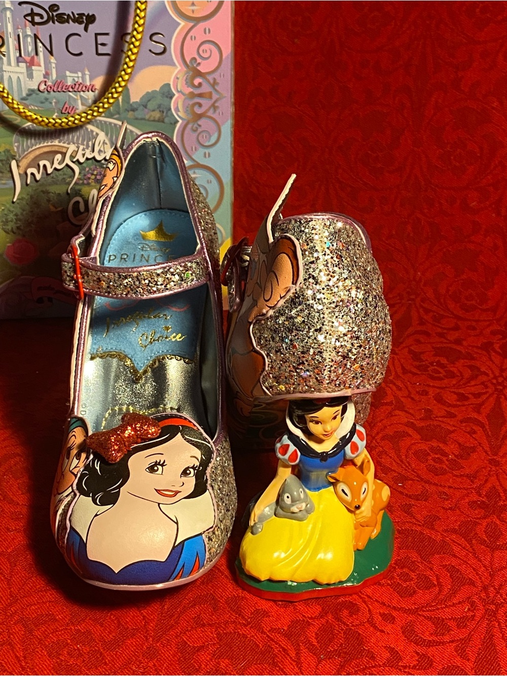 Irregular Choice, Disney Princess “7 is Company” sparkly pumps,Snow White heels - Picture 2 of 16